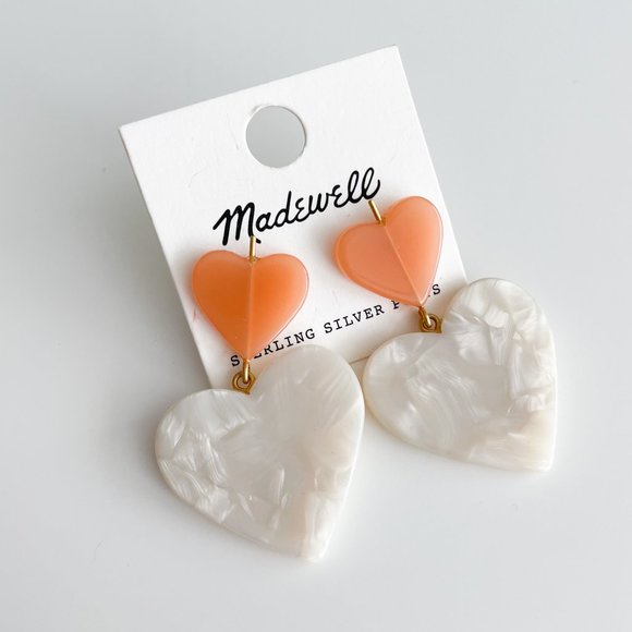 Madewell Heart of Hearts Statement Earrings - Picture 3 of 3